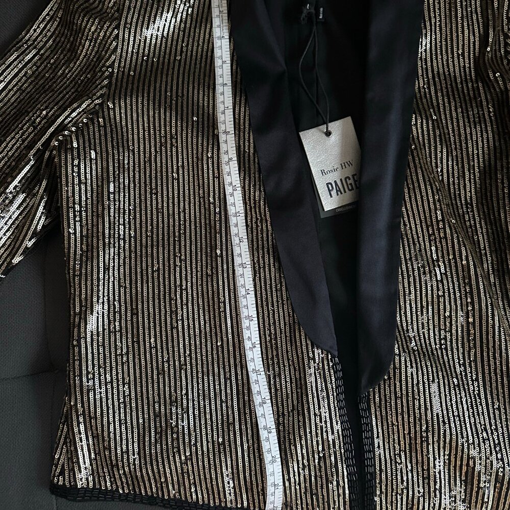 PAIGE sequin jacket - Picture 9 of 10
